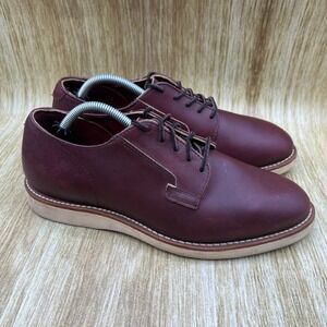 Red Wing Postman Oxford Men's Size 7 Oxblood Burgundy Leather‎ Derby Shoes 3117